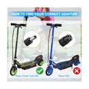 12V Battery Charger for Ride-On Toys Compatible with Razor PowerCore E90 and E95 Electric Scooters Magic Cars 3