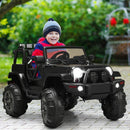 12V Battery-Powered Electric Kids Ride-On Truck with Portable Handle and Remote Control Magic Cars 1