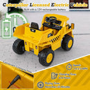 12V Battery Electric Ride-On Dump Truck for Kids with Tiltable Bump Bed Magic Cars 5