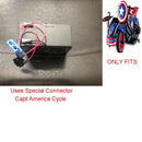 12V Battery with Special Connector for Captain America Motorcycle and Side Car in Blue Magic Cars 0