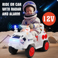 12V Battery Powered Kids Ride-On Mars Rover Car with Remote Control, Radar, Alarm, Lights, Music, and Bluetooth Magic Cars Variant 0