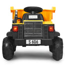 12V Battery-Powered Kids Ride-On RC Dump Truck Construction Tractor with Electric Bucket Magic Cars 10