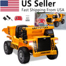 12V Battery-Powered Kids Ride-On RC Dump Truck with Electric Construction Tractor and Bucket Magic Cars Variant 0