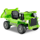 12V Battery Powered Kids Ride-On Electric Dump Truck Toy with 2.4G Remote Control and Functional Dump Bed Magic Cars 1