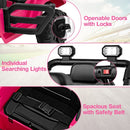 12V Battery-Powered Kids Ride-On Truck Car Toy with Remote Control and Threaded Wheels, 3 Speed Settings Magic Cars 11