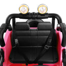 12V Pink and Black Kids Ride-On Truck with MP3, LED Lights, Remote Control, and Battery Cover Magic Cars 10