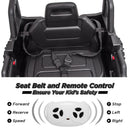 12V Electric Kids Ride-On Jeep 2-Seater with Battery Power, Safety Features, MP3, and LED Lights Magic Cars 5