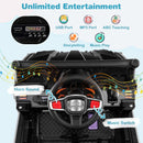 Black 12V Electric Vehicle with Remote Control and 3 Speed Settings Magic Cars 3