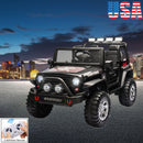 12V Battery-Powered 2-Seat Kids Electric Jeep Ride-On Car with Remote Control Magic Cars 0