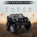 12V Battery-Powered 2-Seat Kids Electric Jeep Ride-On Car with Remote Control Magic Cars 2
