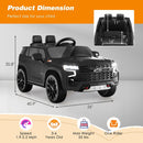 12V Battery-Powered Kids Electric Ride-On Car with 2.4G Remote Control for Toddlers Magic Cars 2