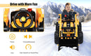 12V Battery-Powered Kids Ride-On Front Loader Excavator Dumper Truck Toy Magic Cars 15
