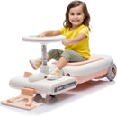 12V Battery-Powered Electric Kids Ride-On Go Kart with LED Lights, Music, and Cleaning Mop Magic Cars Variant 0