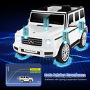 12V Battery-Powered Kids Ride-On Electric Car Toy with Lockable Doors and Safety Belt Magic Cars 7