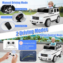 12V Battery-Powered Kids Ride-On Electric Car Toy with Lockable Doors and Safety Belt Magic Cars 8