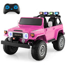 12V Battery-Powered 2-Seat Kids Electric Ride-On Toy Car with 2.4G Remote Control Magic Cars 4