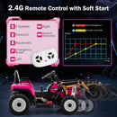 12V Battery-Powered Kids Ride-On Road Roller with 2.4G Remote Control Magic Cars 7