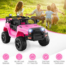 12V Battery Powered Kids Ride-On Truck with Remote Control and Headlights Magic Cars 4