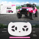 12V Battery Powered Kids Ride-On Truck with Remote Control and Headlights Magic Cars 5