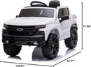 12V Battery Powered Licensed Chevrolet Silverado Trail Boss LT Kids Ride-On Truck Magic Cars 6