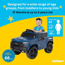 12V Battery Powered Licensed Chevrolet Silverado Trail Boss LT Kids Ride-On Truck Magic Cars 4