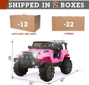 12V Battery-Powered Pink Electric Toy Car for Kids with Remote Control Magic Cars 2