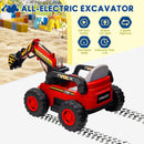 12V Battery-Powered 4WD Electric Ride-On Excavator Truck for Kids Magic Cars 3