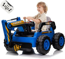 12V Battery-Powered 4WD Electric Ride-On Excavator Truck for Kids Magic Cars 8