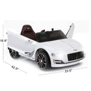 12V Bentley-Style Electric Ride-On Toy Car with Remote Control and LED Lights for Kids Magic Cars 3