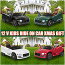 12V Bentley-Style Electric Ride-On Toy Car with Remote Control and LED Lights for Kids Magic Cars 7