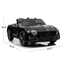 12V Licensed Bentley-Style Kids Ride-On Car with Remote, MP3, and LED Lights Magic Cars 9