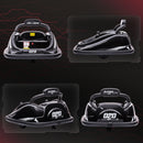 12V Black Electric Ride-On Bumper Car for Kids with Remote Control and 360° Rotation Magic Cars 7