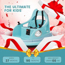 12V Kids Bumper Car with Remote Control, LED Lights, and 360-Degree Spin Magic Cars 8