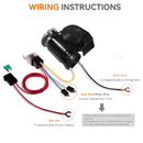 12V Compact Mini Air Horn 130dB for Car Truck Motorcycle Golf Cart Magic Cars 3