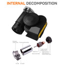12V Compact Mini Air Horn 130dB for Car Truck Motorcycle Golf Cart Magic Cars 5