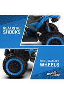 12V Blue Electric ATV Quad Cars for Kids Ages 3 to 6 Magic Cars 4