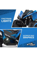 12V Blue Electric ATV Quad Cars for Kids Ages 3 to 6 Magic Cars 5