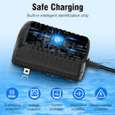 12V Battery Charger for Gray and Orange Power Wheels Toy Car Magic Cars 1
