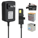 12V Battery Charger for Gray and Orange Power Wheels Toy Car Magic Cars 2