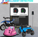 12V Power Supply Charger for Kids Ride-On Cars Class 2 Compatible with Kidzone Bumper Cars Magic Cars 1