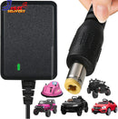 12V Power Supply Charger for Kids Ride-On Cars Class 2 Compatible with Kidzone Bumper Cars Magic Cars Variant 0
