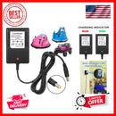 12V Battery Charger for Kidzone Bumper Car and Ride-On Toys Magic Cars 0