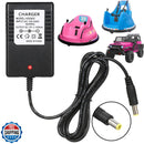 12V Battery Charger for Kidzone Bumper Car and Ride-On Toys Magic Cars 0
