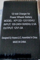 12V Charger for Power Wheels with Gray and Orange Top Batteries Compatible Magic Cars 1