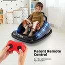 12V Kids Ride-On Bumper Car with Remote Control and 360-Degree Spin Magic Cars 4