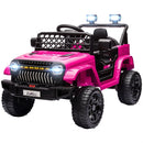 12V Pink Electric Kids Ride-On Toy Bike with Parental Remote Control Magic Cars 0