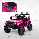 12V Pink Electric Kids Ride-On Toy Bike with Parental Remote Control Magic Cars 4
