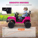 12V Pink Electric Kids Ride-On Toy Bike with Parental Remote Control Magic Cars 5