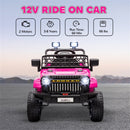 12V Pink Electric Kids Ride-On Toy Bike with Parental Remote Control Magic Cars 6