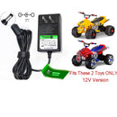 12V Circle Charger for Kid Trax 12 Volt Cat Spiderman Four Wheeler ATV Magic Cars Variant 0